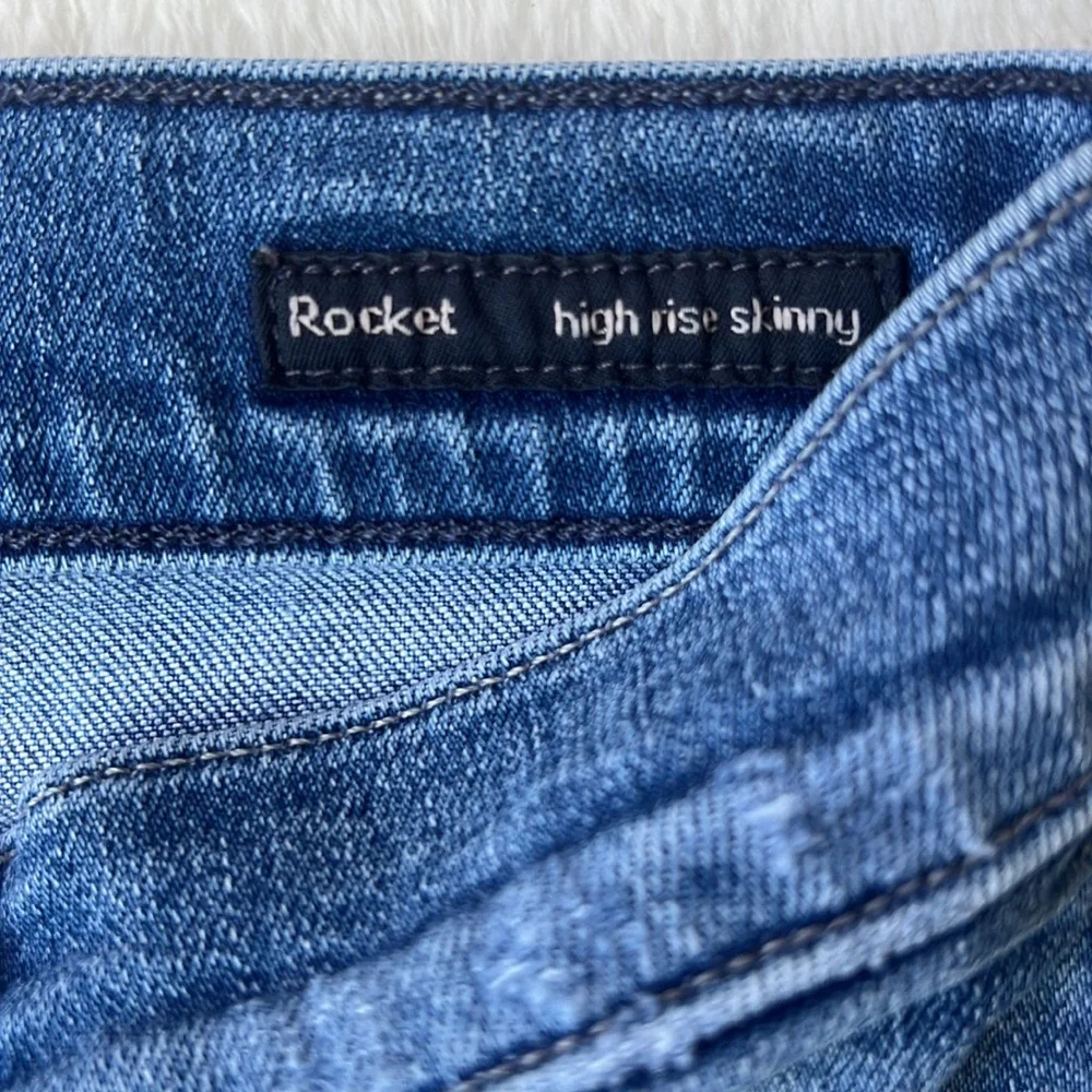 Citizens of Humanity distressed Rocket high rise skinny jeans